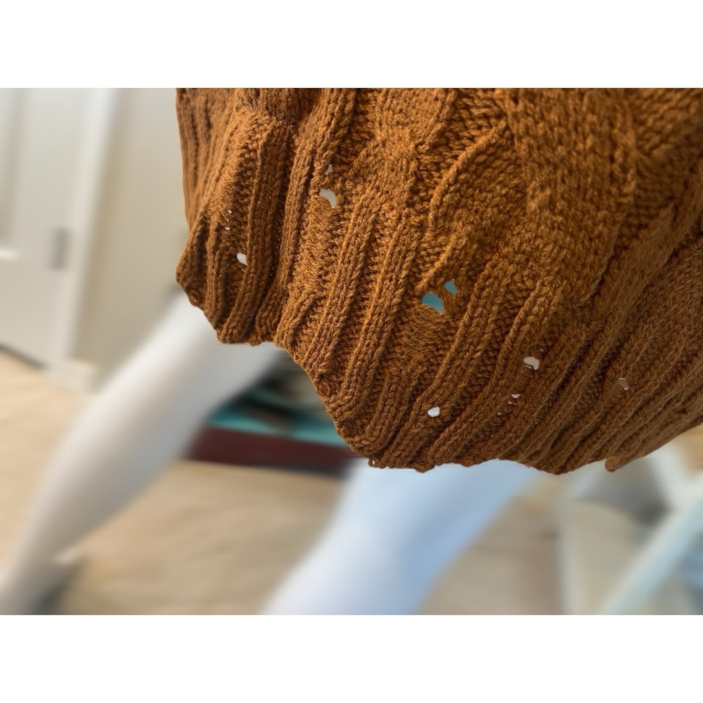 CLOUD TEN Cable knit sweater dress S M L - Picture 6 of 7